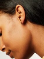 925 Silver Tiny Hoop Earrings - Image 5