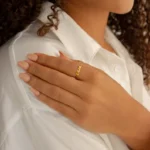 925 Silver Dainty Name Ring - Image 5