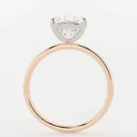 925 Silver 4.50Ct Cushion Cut Diamond Engagement Ring - Image 4