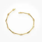 925 Silver Simple Diamond Infinity Bracelet - Image 3