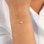 925 Silver Diamond Bracelet
