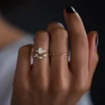 925 Silver Diamond By the Bushel Ring - Image 3