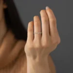 925 Silver Simple Minimalist Ring - Image 2