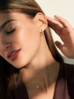 925 Silver Twisted Cuff Earrings - Image 4