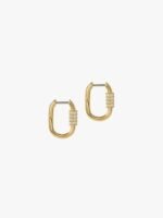 925 Silver Geometric Hoop Earrings - Image 6
