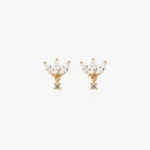 925 Silver Marquise Dangle Stud
