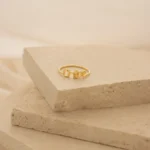 Rose, Silver, Gold Stacking Rings - Image 3