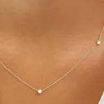 925 Silver Diamond Necklace - Image 6
