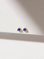 925 Silver Tiny Stud Earrings - Image 5