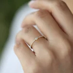 925 Silver Stackable Diamond Ring - Image 2