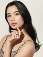 925 Silver Lille Black Ring - Image 2