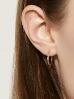 925 Silver Liana Hoops