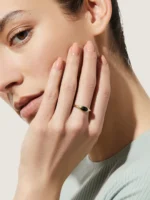 925 Silver Reese Onyx Ring - Image 4