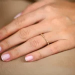 925 Silver Art Deco Diamond Eternity Band - Image 7