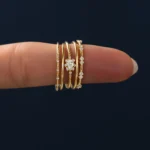 925 Sterling Silver Petals Fall Ring - Image 3