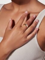 925 Sterling Silver Cigar Band Ring - Image 3