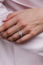 925 Silver 2.50Ct Round Cut Diamond Engagement Ring - Image 2