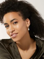 925 Silver Rox Double Pearl Earrings - Image 5