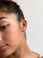 925 Silver Safety Pin Earrings - Image 5