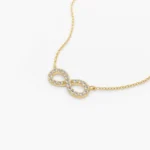 925 Silver Infinity Necklace - Image 4