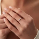 925 Silver Diamond Cluster Ring - Image 4