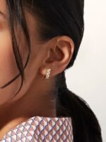 925 Silver Diamond Earrings