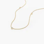 925 Silver Diamond Necklace - Image 5
