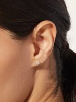 925 Silver Star Stud Earrings - Image 2