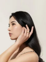 925 Silver Lille White Ring - Image 3