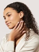 925 Silver Lillian Diamond Pear Ring - Image 6