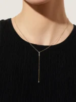 925 Silver Bec Diamond Necklace - Image 4