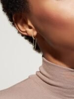 925 Silver Chain Hoop Earrings - Image 3