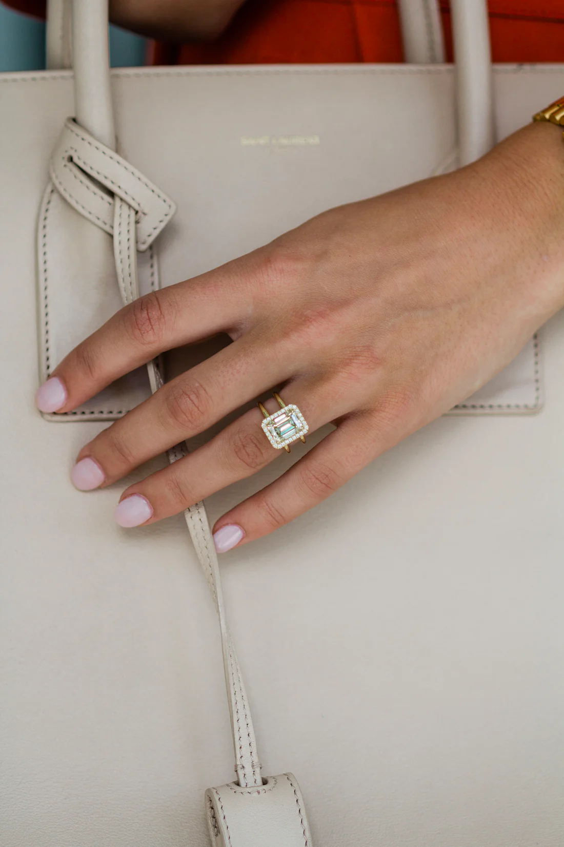 400548_2fbaac426fbd413c9d6d4b2b957e8c2emv2.webp 925 Silver 3.00Ct Emerald Cut Diamond Engagement Ring - Image 1