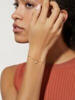 925 Silver Padlock Bracelet - Image 3