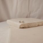 925 Silver Classic Diamond Earrings - Image 4