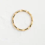 925 Sterling Silver Latitude Stack Ring - Image 3