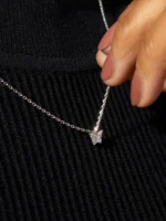 925 Silver Minimalist Butterfly Pendant Necklace - Image 3