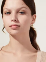 925 Silver Duo Hoop Earrings - Image 4