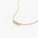 925 Silver Diamond Necklace - Image 4