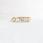 925 Sterling Silver Diamond Prelude Band