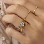 925 Silver Diamond Edison Band - Image 5