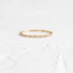 925 Silver Star Stacking Ring Diamond Ring