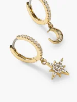 925 Silver Celestial Hoops - Image 6