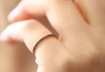 925 Silver Diamond Eternity Silver Band - Image 5