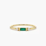 925 Silver Gemstone & Diamond Ring - Image 2