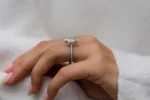 925 Silver 4.00Ct Marquise Cut Diamond Engagement Ring - Image 2