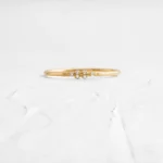 925 Sterling Silver Diamond Glimmer Ring