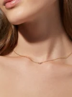 925 Silver Diamond Trio Necklace - Image 5
