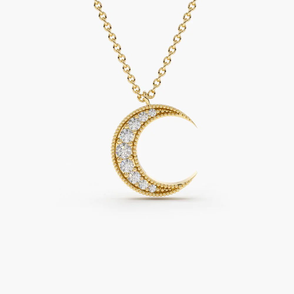 400548_4105d2d5763a4117b995eaf3c24d5ce1mv2.webp 925 Silver Moon Diamond Necklace - Image 1