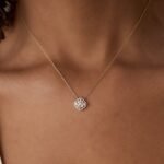 925 Silver Baguette Diamond Necklace - Image 2